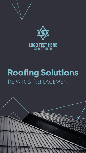 Residential Roofing Solutions Instagram story Image Preview