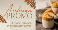 Autumn Coffee Promo Facebook Ad Image Preview