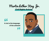 Martin Luther King Quote  Facebook post Image Preview