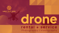 Geometric Drone Photography Animation Image Preview