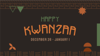 Traditional Kwanzaa Facebook Event Cover Design