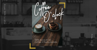 Coffee O'clock Facebook Ad Design