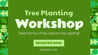Tree Planting Workshop Animation Image Preview