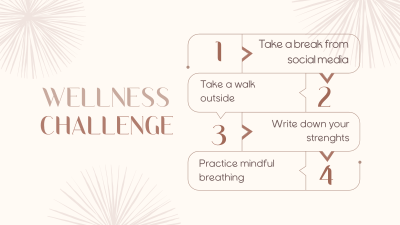 The Wellness Challenge Facebook event cover Image Preview