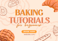 Baking Tutorials Postcard Image Preview