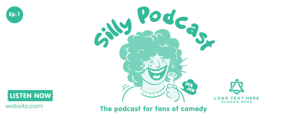Our Funny Podcast Facebook Cover Design Image Preview