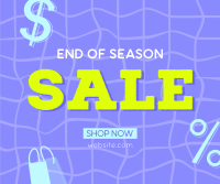 End of Season Sale Facebook Post Design