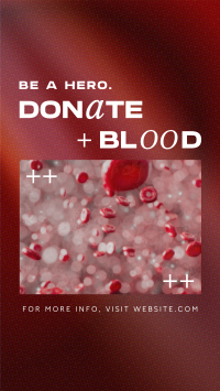 Modern Blood Donation Facebook Story Image Preview