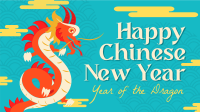 Chinese New Year Dragon  Facebook event cover Image Preview