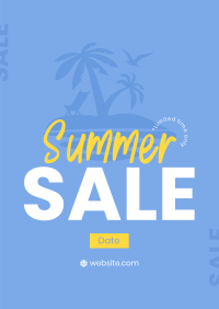 Island Summer Sale Poster Preview