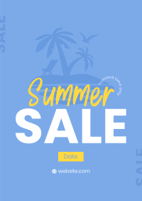 Island Summer Sale Poster Image Preview