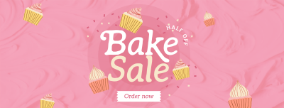 Sweet Bake Sale Facebook cover Image Preview