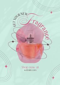 Elegant New Perfume Poster Image Preview
