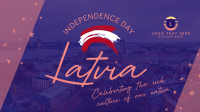 Latvia Independence Day Facebook event cover Image Preview