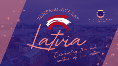 Latvia Independence Day Facebook event cover Image Preview