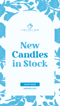 New Candle Collection Instagram Story Design