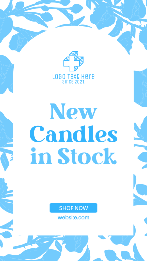 New Candle Collection Instagram story