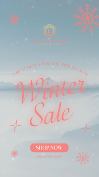 Winter Sale Facebook story Image Preview