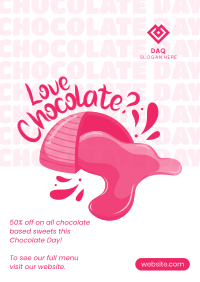 Chocolate Lover Poster Design