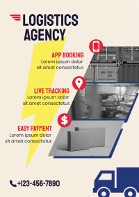 Cargo Delivery Service Flyer Image Preview