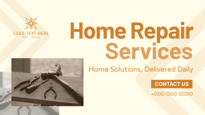 Home Repair Services Facebook event cover Image Preview