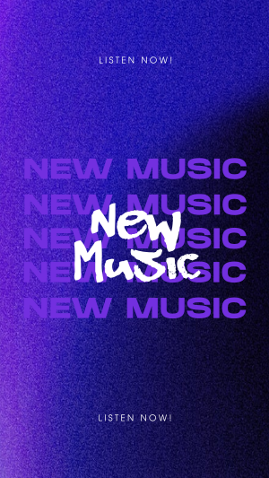 New Music Facebook story Image Preview