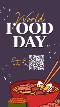 Asian Famous Dishes Facebook Story Design