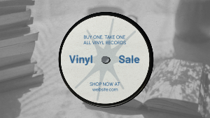 Vinyl Record Sale Video Image Preview