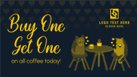 Pet Cafe Valentine Facebook event cover Image Preview