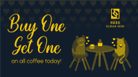 Pet Cafe Valentine Facebook event cover Image Preview