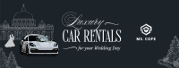 Luxury Wedding Car Rental Facebook Cover Image Preview