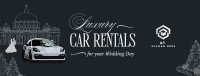 Luxury Wedding Car Rental Facebook Cover Image Preview