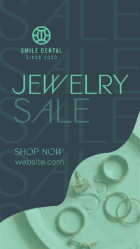 Organic Minimalist Jewelry Sale Facebook story Image Preview