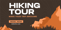 Awesome Hiking Experience Twitter post Image Preview