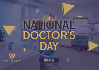 National Doctor's Day Postcard Image Preview