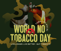 Say No to Tobacco Facebook post | BrandCrowd Facebook post Maker