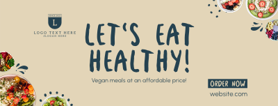 Healthy Dishes Facebook cover Image Preview