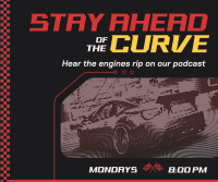 Race Car Podcast Facebook post Image Preview