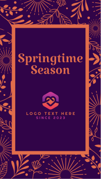 Spring Time Instagram story Image Preview