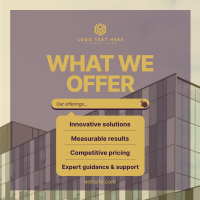 Corporate Building Offer Instagram post Image Preview