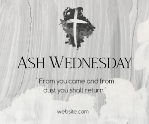Ash Wednesday Celebration Facebook post Image Preview