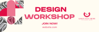 Modern Abstract Design Workshop Twitter Header Preview