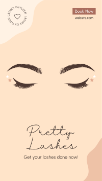 Pretty Lashes Facebook story Image Preview