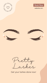 Pretty Lashes Facebook Story Image Preview