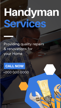Handyman Services Instagram reel Image Preview