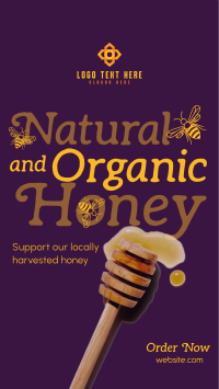 Locally Harvested Honey Instagram Story Design