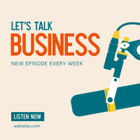 Business Talk Podcast Instagram post Image Preview