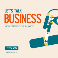 Business Talk Podcast Instagram Post Image Preview