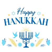 Hanukkah Menorah Instagram post Image Preview