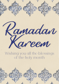Ramadan Islamic Patterns Flyer Design